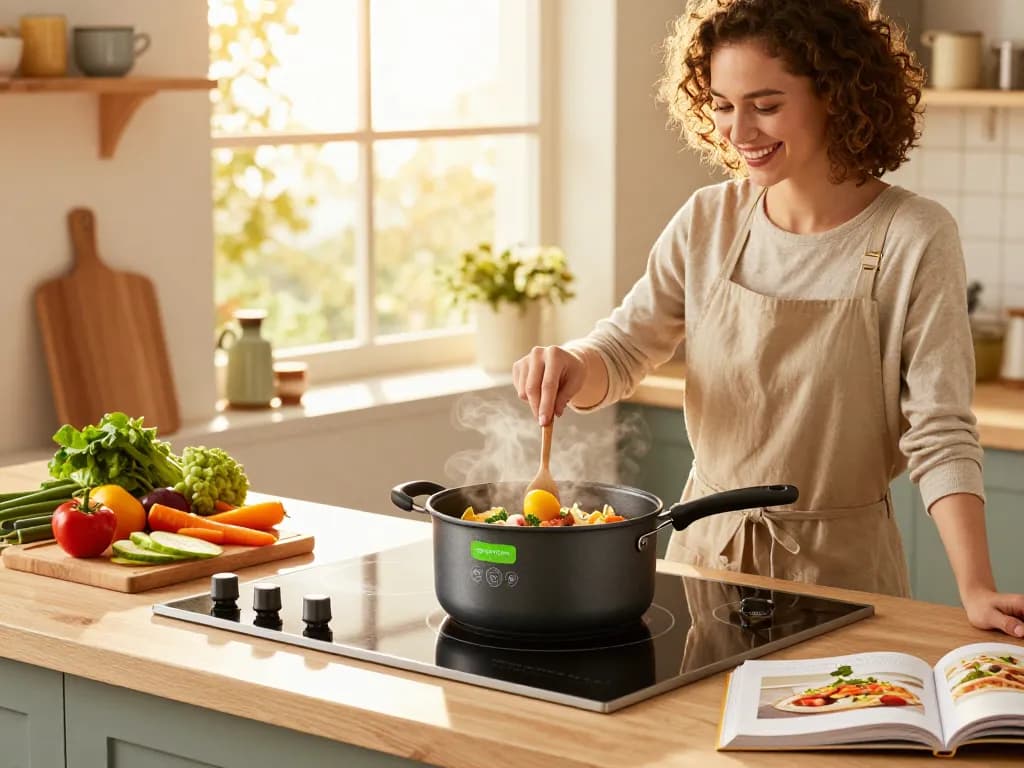 Kochen mit den besten Induktionsorten für Energieeffizienz und Geschmack