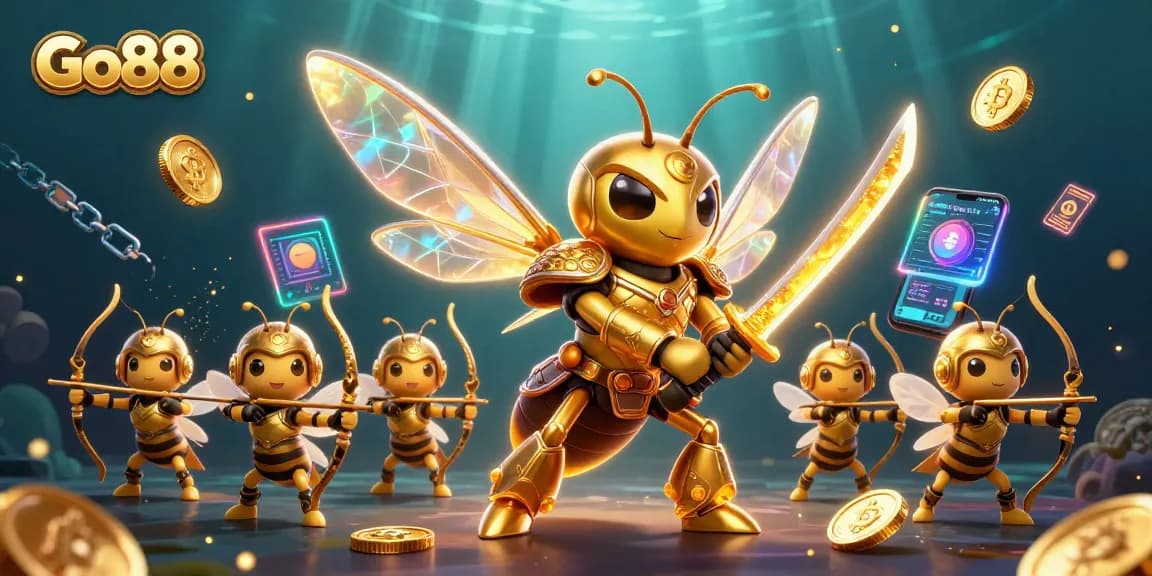 Engage with Go88 as you immerse in a vibrant casino experience with dynamic characters and gaming elements.