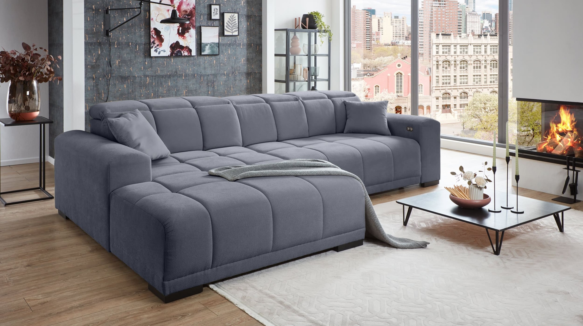 Ecksofa: Platzsparendes Design mit maximalem Sitzkomfort