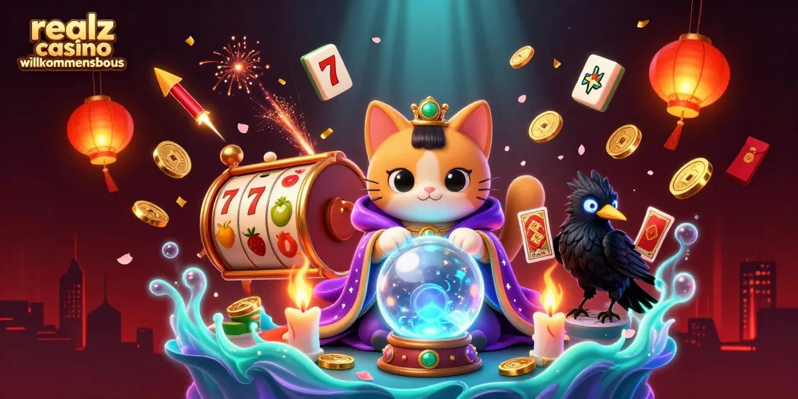 Erlebe spannende Spiele mit dem Realz Casino Willkommensbonus für neue Spieler und genieße tolle Gewinne!