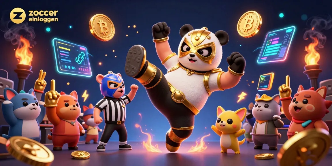 Zoccer casino einloggen engages players with vibrant 3D illustration of fun gambling elements and characters