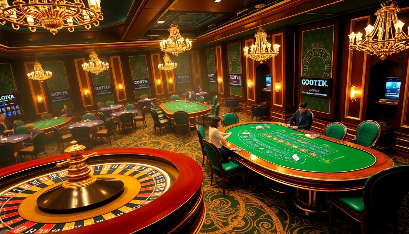 Experience the excitement of BDTK1 at a luxurious casino table with strategic gameplay.