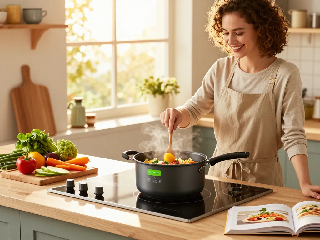 Kochen mit den besten Induktionsorten für Energieeffizienz und Geschmack