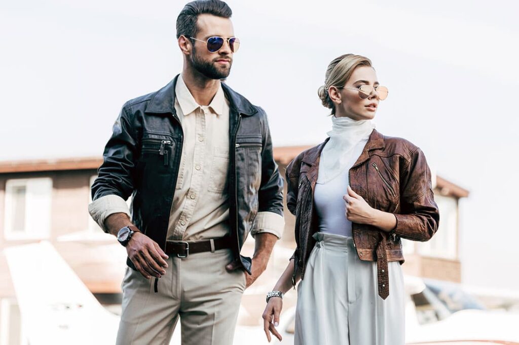 Von Basic bis Luxus: Warum die Herren Lederjacke Schwarz nie aus der Mode kommt
