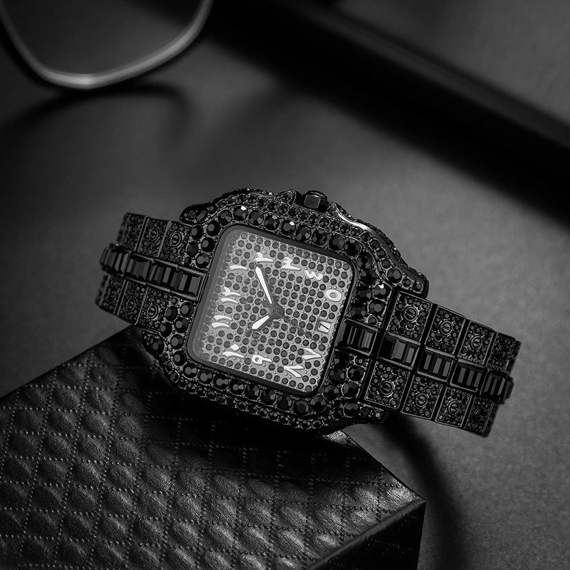 PITANI®️ Manschettenknöpfe mit integrierter Uhr – Stilvolle Zeitmesser für Ihr Hemd