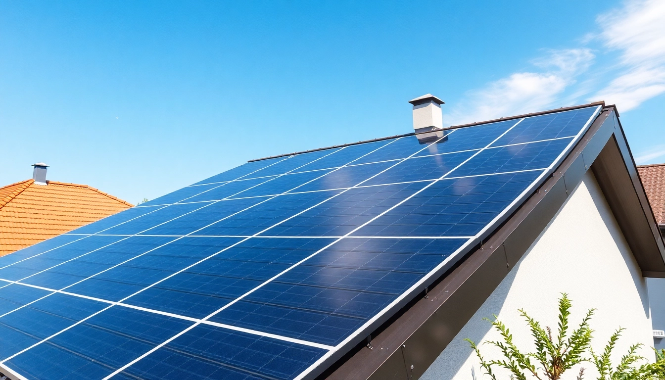 Die Preise für Pv anlage kosten wien werden durch eine Solaranlage auf einem Wiener Zuhause dargestellt